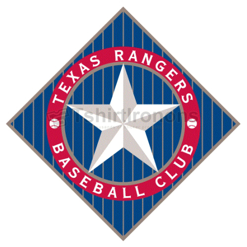 Texas Rangers T-shirts Iron On Transfers N1972